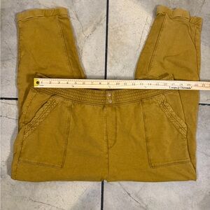 Anthropologie Saturday Sunday Mustard Theo Utility Pants